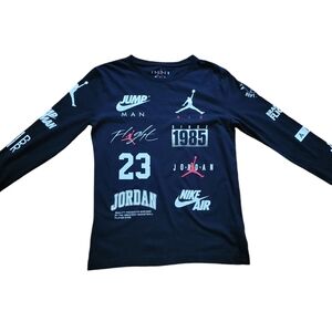 Jordan brand long sleeve shirt size 10-12 medium good condition
